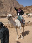 conquering the camel Wadi Rum - Jordan